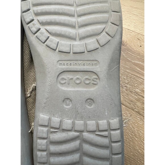 Crocs Santa Cruz Canvas Loafer - Mens 8 - Picture 3 of 6